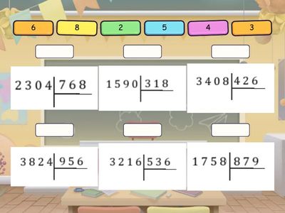 Письмове ділення на трицифрове число з одноцифровою часткою 