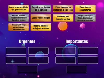 ¿Cómo organizo- priorizo mis actividades?