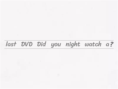 Past Simple (Discover English; kids)