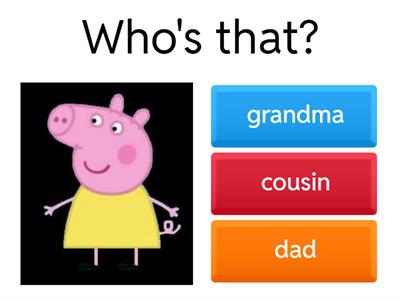  Peppa Pig`s Family