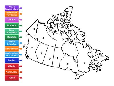 Map of Canada