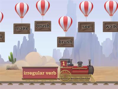 REGULAR and IRREGULAR verbs