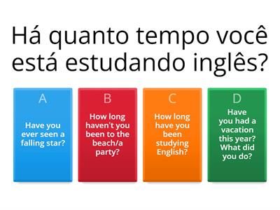 Conversation - Present Perfect - Task 