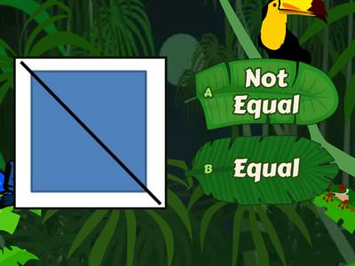 Equal Not Equal Parts