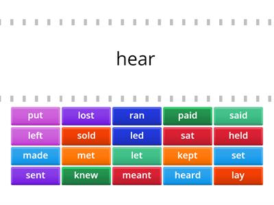 Irregular Verbs Past Simple #2