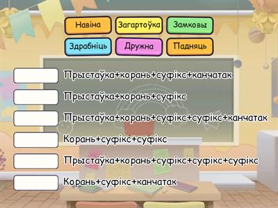 6 клас. Марфемы.