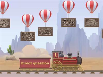 Direct and indirect questions