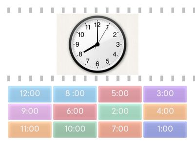 Визначення часу за годинником