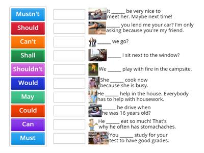 Modal Verbs Tea Time