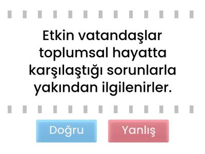 SORUNLARI ÇÖZÜYORUM-TOPLUMSAL SORUNLAR