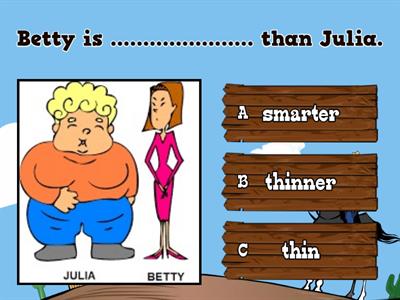 Comparative - quiz