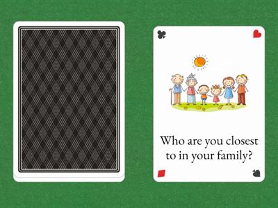 Which people have been important in your life?