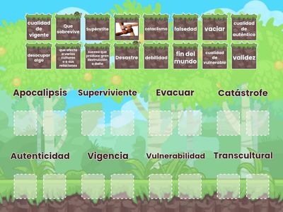 juego de vocabulario 