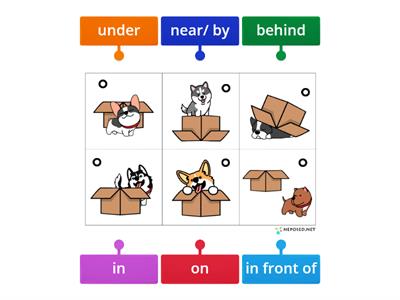 Prepositions of place