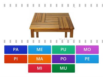  SILABAS DIRECTAS M-P