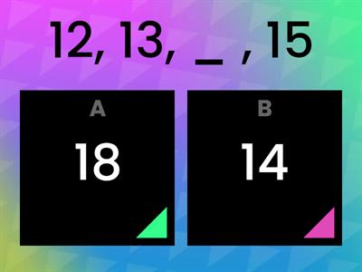 Number Sequence 1-50