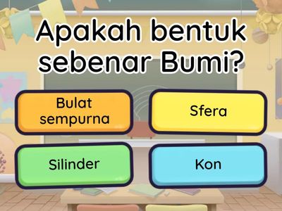 Sains Tahun 4 – Unit 9: Bumi