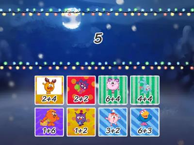 Сложение в пределах 10