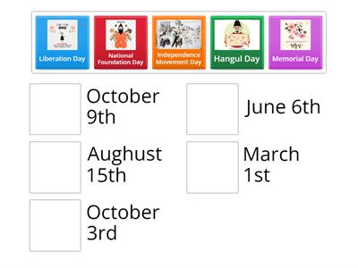 L3. Korean National Holidays 