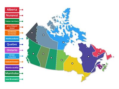 Canadian provinces and territories