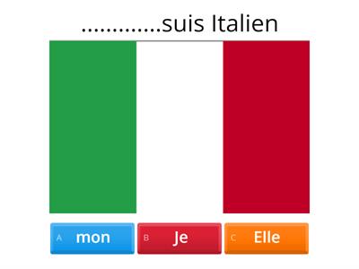 Les pronoms personnels et les adjectifs possessifs