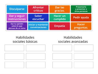 Habilidades Sociales.