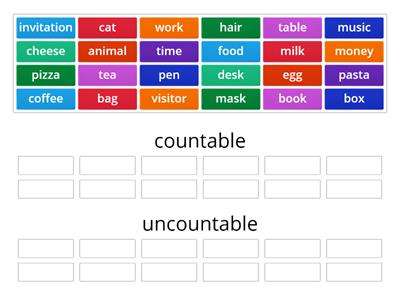 great wonders 1 Unit 5 countable or uncountable?