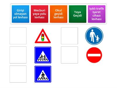 4. Sınıf Trafik Levhaları 