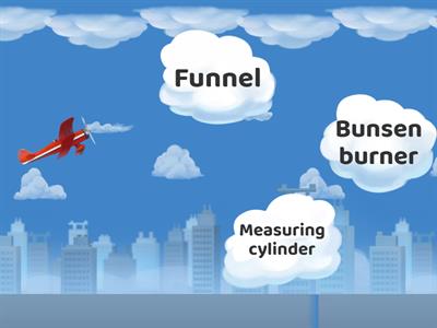 Airplane quiz - Science equipment - homework for 25/09