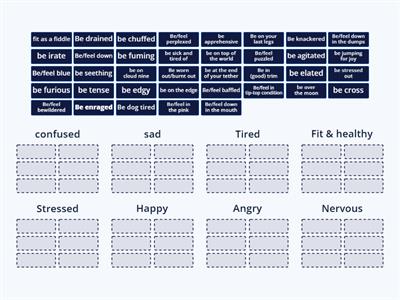 Killer expressions for speaking - feelings-emotions C1 level