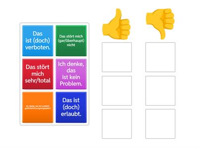 Momente A1 L21 "Das stört mich nicht" (Redemittel) 