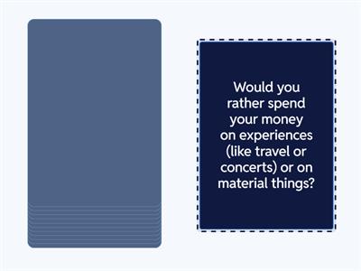 would you rather? shopping