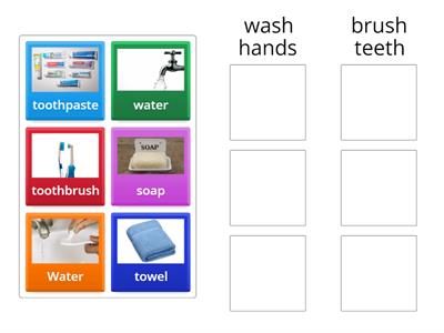 Personal Hygiene sorting job