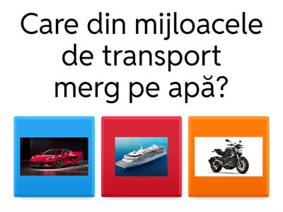 MIJLOACE DE TRANSPORT PE APĂ