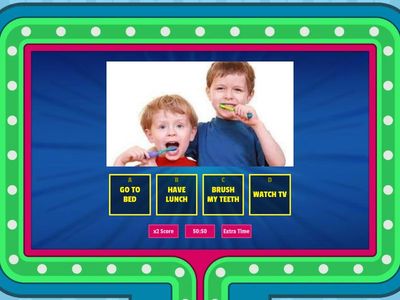 QUIZIZZ routines 3° primaria