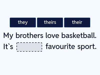 Possessive Pronouns, 7 NUS