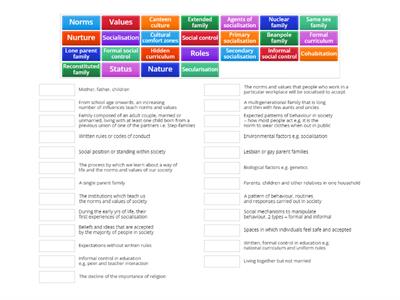 Socialisation tier 3 vocab