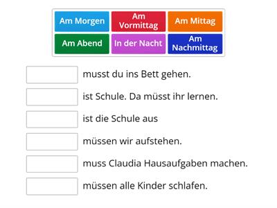 L13 AB, Ü14 Essen und trinken. 