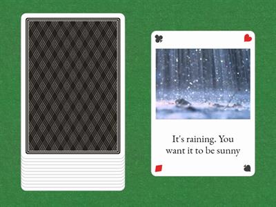 Upper I wish situations. Speaking