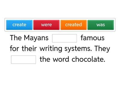 (A1) Unit 10C: Past Simple