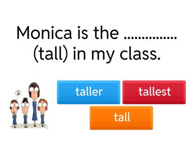 Comparative and Superlatives