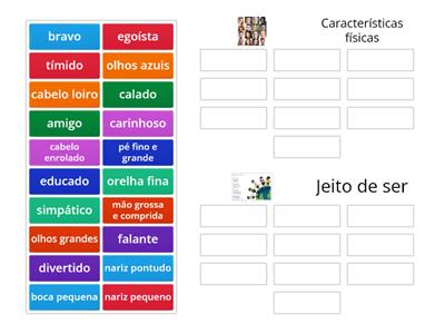 Características físicas e jeito de ser