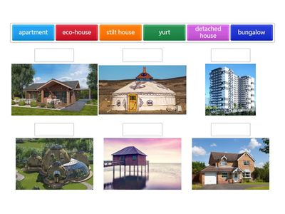 STAGE 4, Unit 3.1 - types of houses