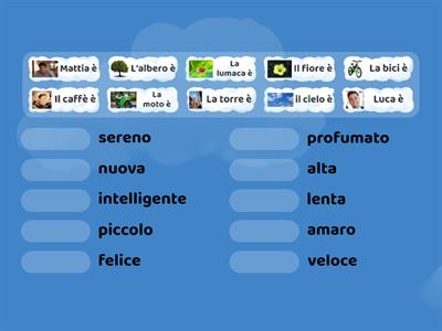 Gli aggettivi qualificativi