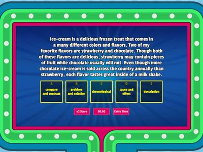 Nonfiction Text Structures