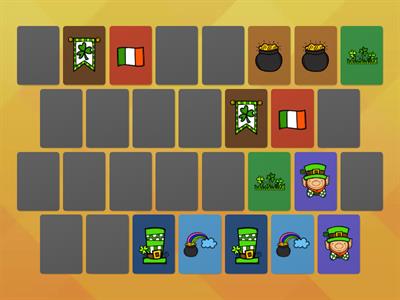 St. Patrick's Day Concentration Game