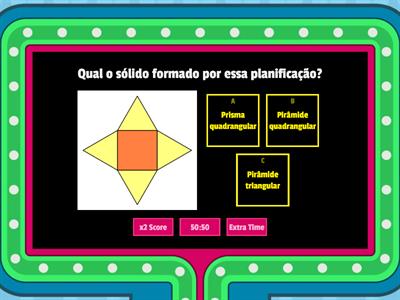 QUESTIONÁRIO - SÓLIDOS GEOMÉTRICOS