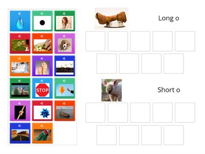 Long and Short o picture sort