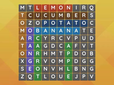 fruit and vegetables 4