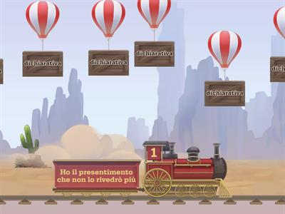 Subordinate soggettive, oggettive, dichiarative